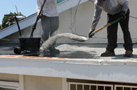 An Leth Meadhanach flat roofing repair
